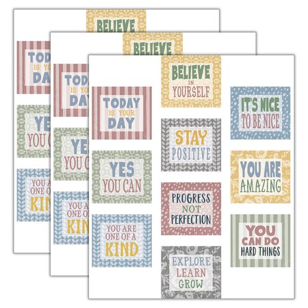 Teacher Created Resources Classroom Cottage Positive Sayings Accents, 90PK 7185
